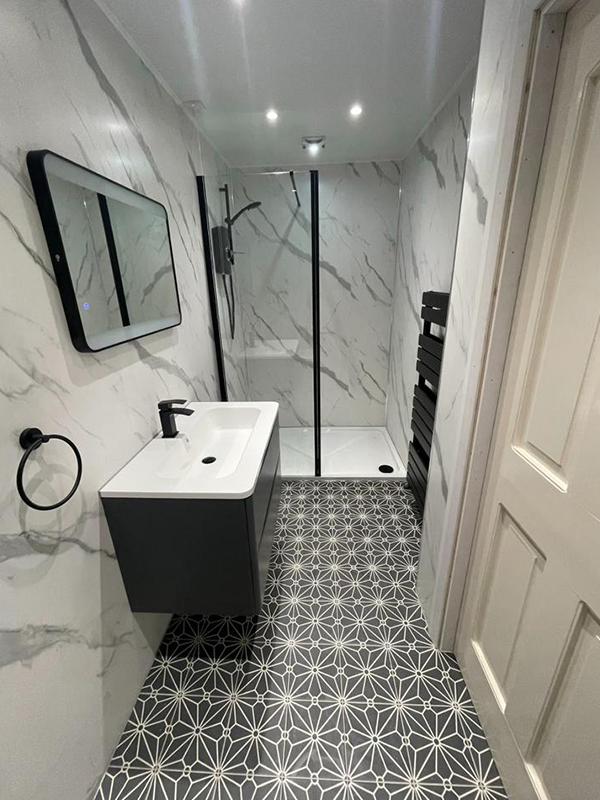 modern bathroom renovation