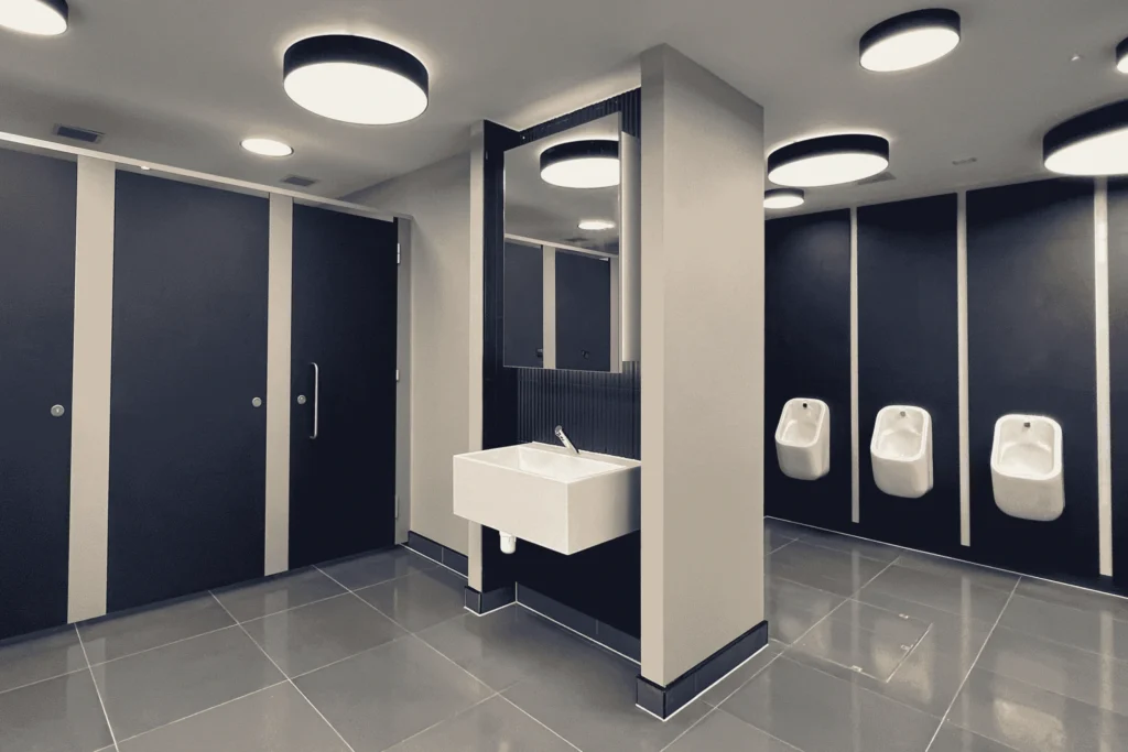 commercial bathroom
